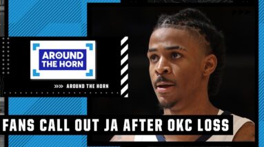 'He's your star player, BACK OFF!' - Woody Paige to Grizzlies fans after OKC loss | Around The Horn
