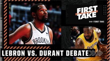 LeBron James vs. Kevin Durant in NBA finals ‘Mayweather vs. Pacquiao’ | First Take