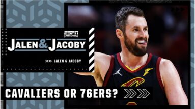 Cavaliers are feeling much better than the 76ers about their future - Jalen Rose | Jalen & Jacoby