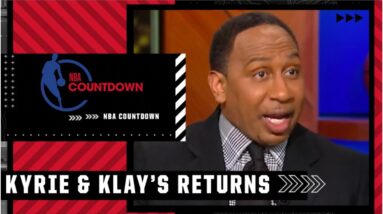 Stephen A. talks Klay Thompson & Kyrie Irving returns 👀 🍿 | NBA Countdown
