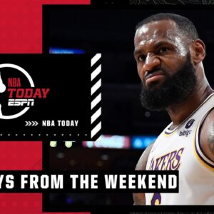 Reacting to the BEST PLAYS from the weekend 🍿👀 | NBA Today