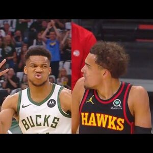 Giannis SHUTS UP TRAE YOUNG After Disrespectful Shimmy Dances! Bucks vs Hawks Game 2
