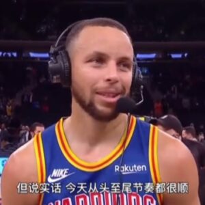 ｜當談到外在因素是否影響發揮 庫里：多少也有點影響，但今天的開局到末節都很順｜#2974