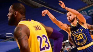 『當 LeBron 遇上 Curry』開打前，先來偷看勇士和湖人的戰術本！｜追追熊戰術板