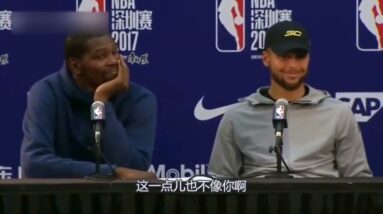 ｜NBA球員回應記者那麼低智的蠢問題｜