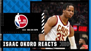 Isaac Okoro talks about THAT CRAZY dunk: I didn’t see it go in! 👀