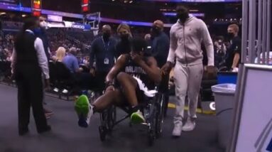 Wendell Carter Jr. Had To Be WHEEL CHAIRED After This SCARY KNEE INJURY & Couldn’t Hold Back Tears🙏