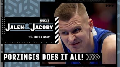 Jalen Rose lauds Porzingis’ 24-PT display for the Mavericks | Jalen & Jacoby