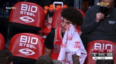Lonzo Ball ICED THE GAME Over James Harden With This DAGGER THREE💦