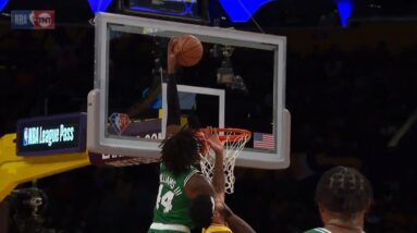 Anthony Davis Almost Got Posterized By Robert Williams Again!!😲😲