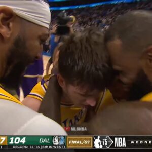 Austin Reaves Shocks Entire Lakers with game-winning shot vs Mavericks
