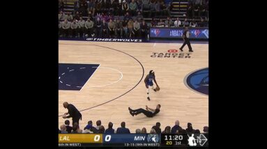 Beverley helps up referee after he fell down 😊 #shorts