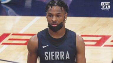 Bronny James Junior Year DEBUT for Sierra Canyon