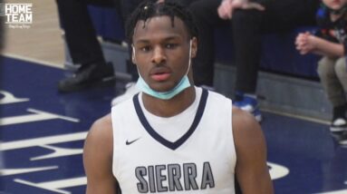 Bronny James & Sierra Canyon Show Out in Home Opener