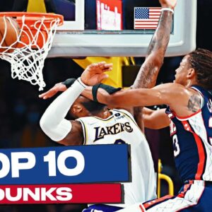 Can't Believe This Happened 🤯 | Top 20 Dunks NBA Week 10