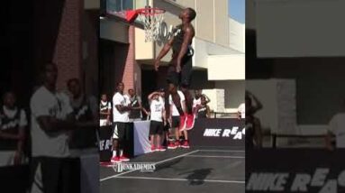 CHIN OVER THE RIM! 6'1" Reemix Has BOUNCE!!