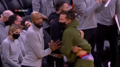 Cole Anthony and Jalen Suggs had the reaction of the year 😂