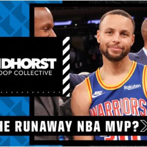 Brian Windhorst is stunned by Steph Curry’s MASSIVE MVP lead in ESPN’s straw poll | Hoop Collective