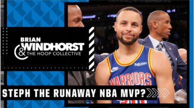 Brian Windhorst is stunned by Steph Curry’s MASSIVE MVP lead in ESPN’s straw poll | Hoop Collective