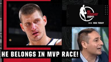 Zach Lowe is FIRED UP for Nikola Jokić to be in MVP Conversation 🔥 | NBA Today