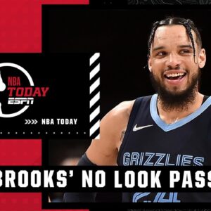 Dylan Brooks with the NO-LOOK PASS 🔥 | NBA Today