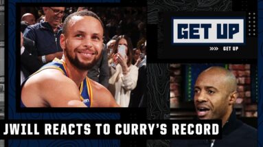 Steph Curry is 'the greatest shooter ever to live!' - JWill reacts to the 3-PT record | Get Up
