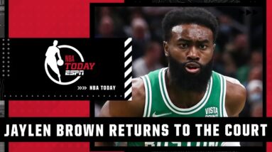 Doris Burke breaks down the Jaylen Brown and Jayson Tatum duo on the court | NBA Today