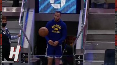 Stephen Curry Hits a CRAZY SHOT from the Stands 🎯😱