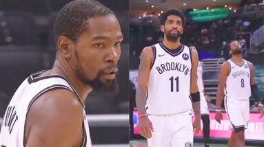 Kevin Durant PROVES Kyrie Irving Wrong With Missed Game Winner vs Giannis! Nets vs Bucks