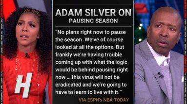 Inside the NBA Crew react to Adam Silver's comments on How Covid-19 is affecting the NBA