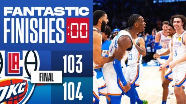 Final 0:31 WILD ENDING Clippers vs Thunder 🔥🔥