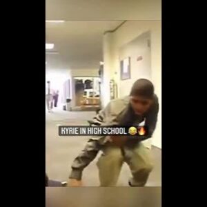 Never forget when Kyrie pulled out the moves in high school 🤣 | #shorts