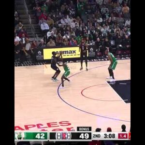 Reggie Jackson makes Dennis Schroder Touch the Earth 🔥 #shorts