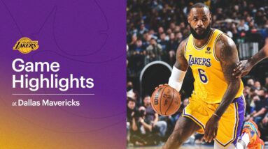 HIGHLIGHTS | LeBron James (24 pts, 5 ast) at Dallas Mavericks