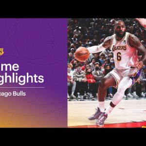 HIGHLIGHTS | LeBron James (31 pts, 14 reb, 6 ast) at Chicago Bulls