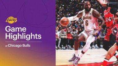 HIGHLIGHTS | LeBron James (31 pts, 14 reb, 6 ast) at Chicago Bulls