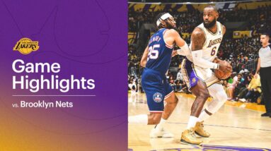 HIGHLIGHTS | LeBron James (39 pts, 9 reb, 7 ast) vs Brooklyn Nets