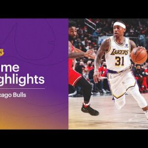 HIGHLIGHTS: Los Angeles Lakers at Chicago Bulls