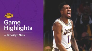 HIGHLIGHTS: Los Angeles Lakers vs Brooklyn Nets