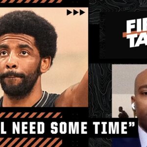 Vince Carter questions how long Kyrie Irving's return would take to impact the Nets | First Take