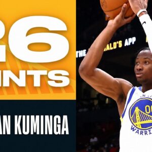 'Bright Future' Jonathan Kuminga 26 PTS in FIRST Career Start 🔥