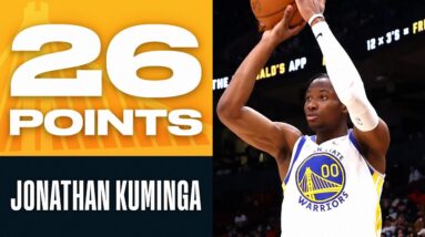 'Bright Future' Jonathan Kuminga 26 PTS in FIRST Career Start 🔥
