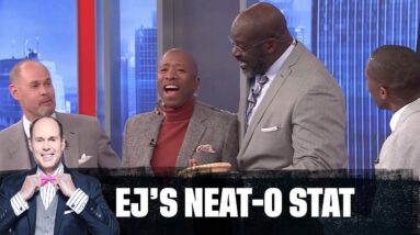Inside's Thanksgiving Feast Nearly Ends With A Pumpkin Pie Fight | EJ's Neat-O | NBA on TNT