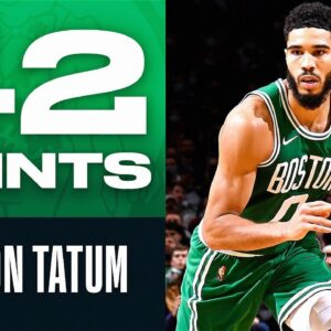Jayson Tatum Gets A Season-High 42 PTS