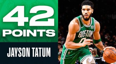 Jayson Tatum Gets A Season-High 42 PTS