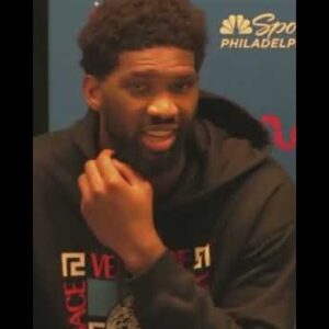 Joel Embiid 🤝 Kevin Durant post-game thoughts | #shorts