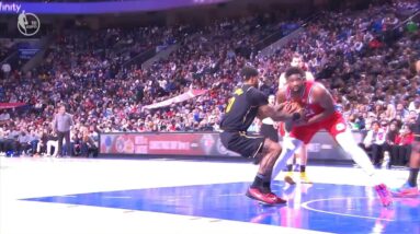 Joel Embiid So Angry & Punches Net After Gary Payton II Amazing Defense!