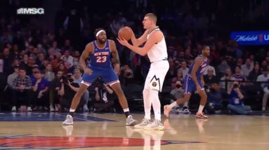 Jokic Showing Why His Dynamic Passing Ability is Tough To Stop
