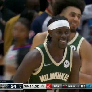 Jrue Holiday’s CAREER-HIGH 40 PTS Bucks vs Pelicans