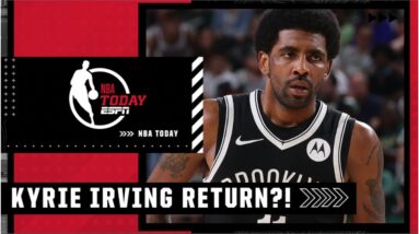 Kyrie Irving LACES THEM UP! Will he return this season?! | NBA Today